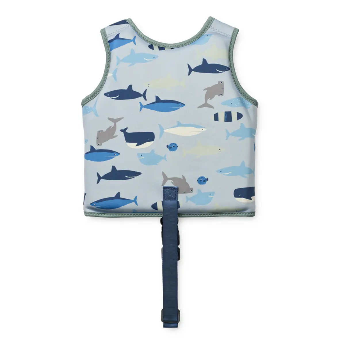 Liewood Dove Kinder-Schwimmweste „Shark / Dove blue“