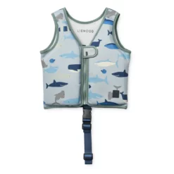 Liewood Dove Kinder-Schwimmweste „Shark / Dove blue“