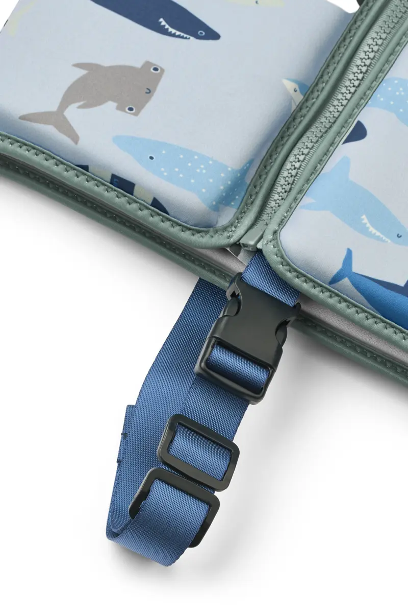 Liewood Dove Kinder-Schwimmweste „Shark / Dove blue“