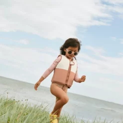 Liewood Dove Kinder-Schwimmweste „Tuscany rose multi mix“ mit Ärmeln
