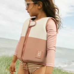 Liewood Dove Kinder-Schwimmweste „Tuscany rose multi mix“ mit Ärmeln
