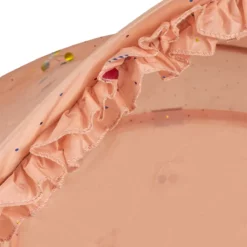 Konges Sløjd Pop-Up UV-Strandzelt mit Rüschen „Ma grande fairy cherry“, kleine Strandmuschel, UV-Schutz 50+