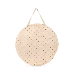 Konges Sløjd Pop-Up UV-Strandzelt „Navy Dot“, kleine Strandmuschel, UV-Schutz 50+