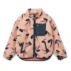 Liewood Nolan Sherpa Jacke für Kinder „Mega Cherry heart : Rosey“ 1