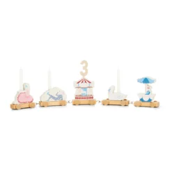 Cam Cam Geburtstagszug „Carousel“ aus Holz, FSC