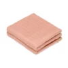 Cam Cam Mulltuch „Blush“, 2er-Set, GOTS, 70x70cm