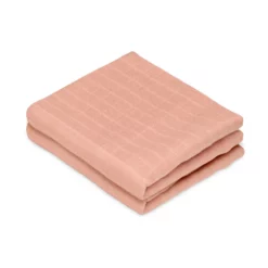Cam Cam Mulltuch „Blush“, 2er-Set, GOTS, 70x70cm