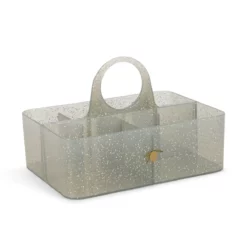 Konges Sløjd Glitzer Storage Box „Sparkling Blue“, 24x14cm