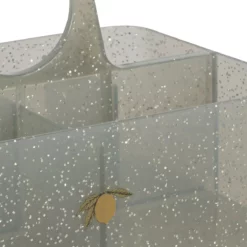 Konges Sløjd Glitzer Storage Box „Sparkling Blue“, 24x14cm