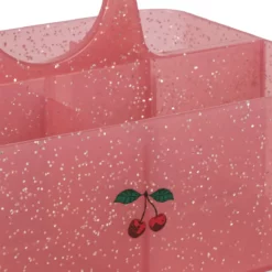 Konges Sløjd Glitzer Storage Box „Sparkling Blush“, 24x14cm
