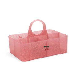 Konges Sløjd Glitzer Storage Box „Sparkling Blush“, 24x14cm