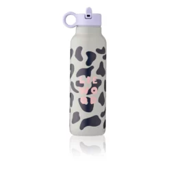 Liewood Falk Edelstahl Trinkflasche „Mega Leo / Nebelgrau“ 500ml, Large
