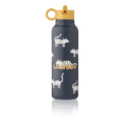 Liewood Falk Edelstahl Trinkflasche „Tiger / Classic navy“ 500ml, Large