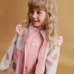 Liewood Fleecejacke Noam „Spot dot Sandy / Rose blush mix“