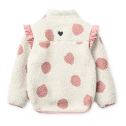 Liewood Fleecejacke Noam „Spot dot Sandy / Rose blush mix“