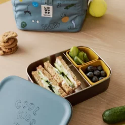 Liewood Nina Lunchbox „Cool kids / Dusty peppermint“
