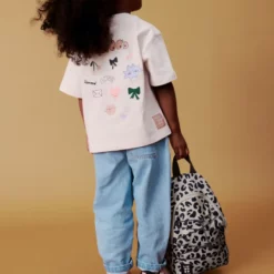 Liewood Phoenix Ein-Schulter-Rucksack „Mega Leo / Nebelgrau Mix“
