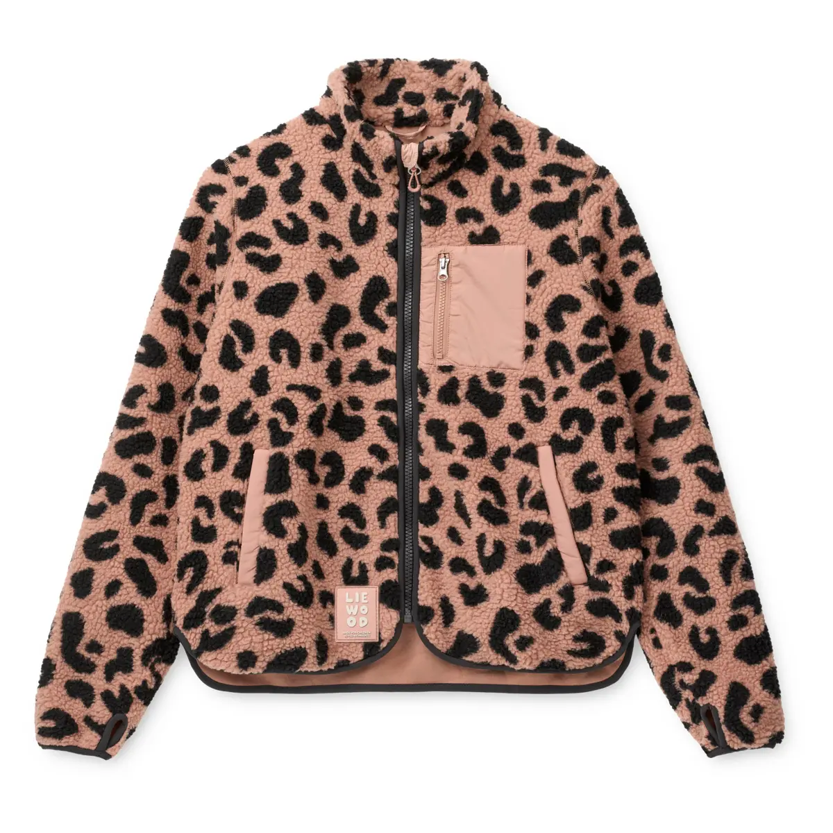 Liewood Sherpa Erwachsenen Jacke Nelson „Mega leo / Pale tuscany“