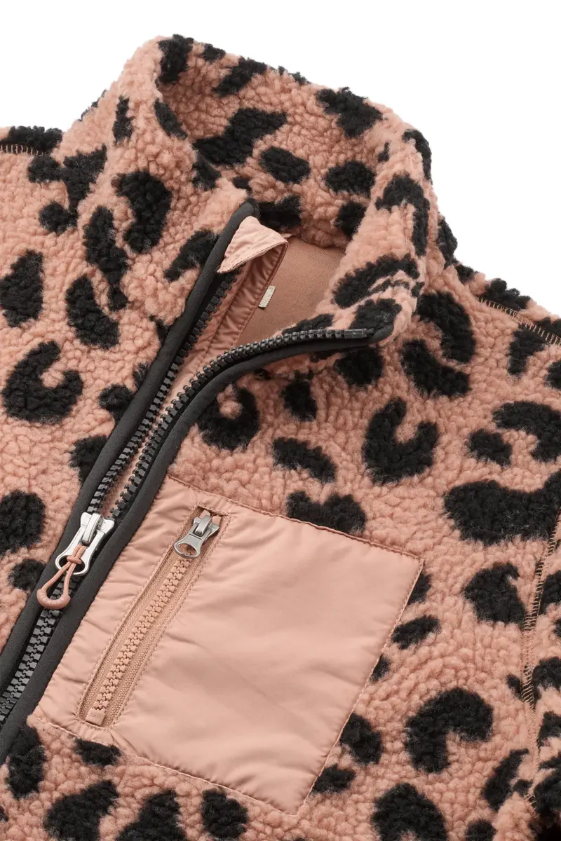 Liewood Sherpa Erwachsenen Jacke Nelson „Mega leo / Pale tuscany“