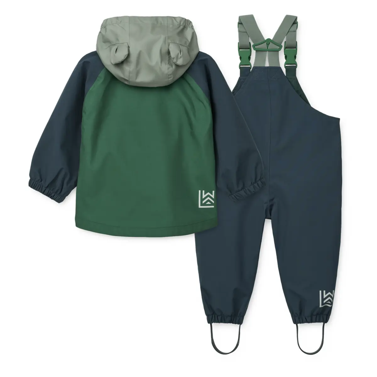 Liewood Softshell Regenbekleidungs-Set Manu „Play multi mix“