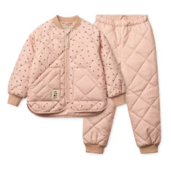 Liewood Zella Thermo-Set für Kinder „Mini Cherry heart / Rosey“