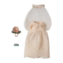 Maileg Puppenkleidung „Hochzeitskleid“ für Mama Maus