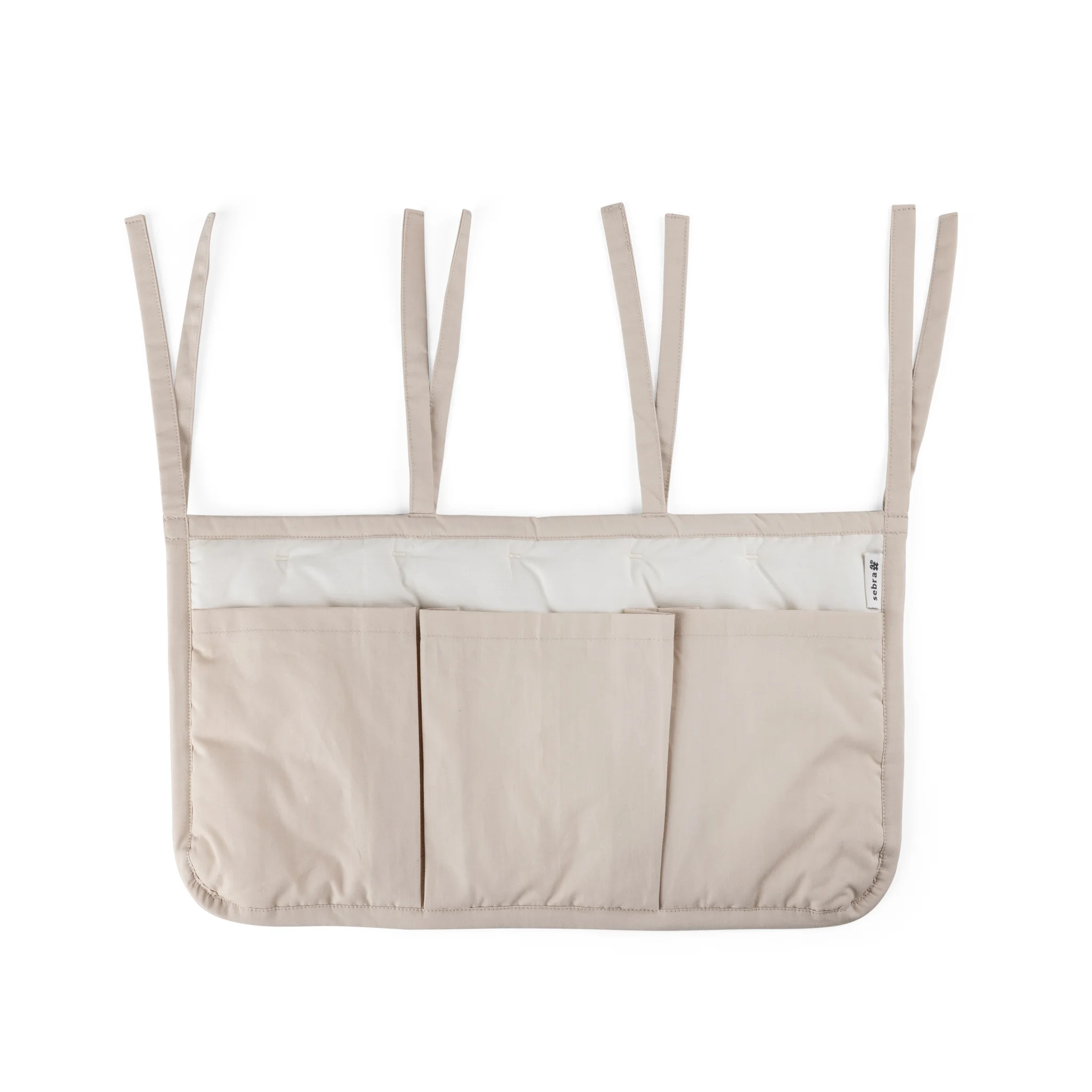 Sebra Hänge-Organizer mit 3 Taschen „Morning beige“
