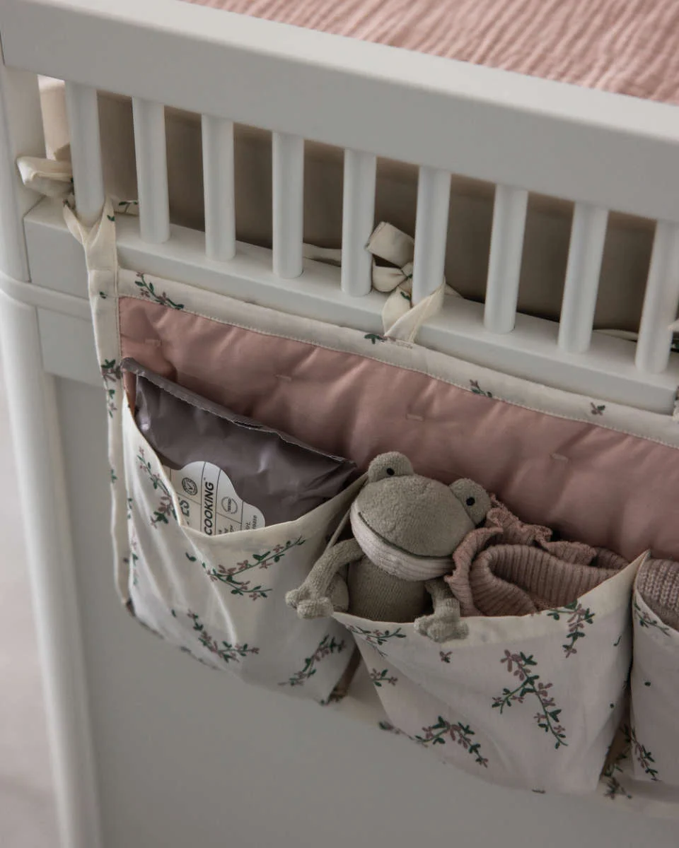 Sebra Hänge-Organizer mit 3 Taschen „Powder Blossom“