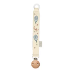 Cam Cam bestickte Schnullerkette „Dreamland“, GOTS