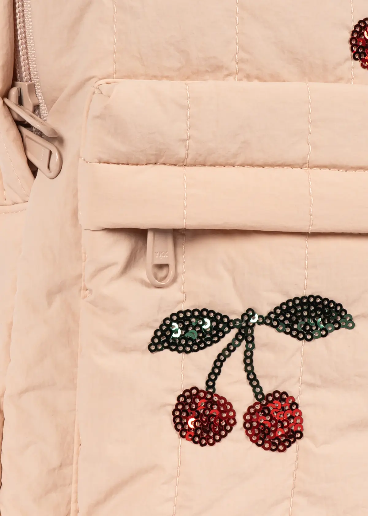 Konges Sløjd Kinderrucksack Juno „Pailletten / Cameo Rose“