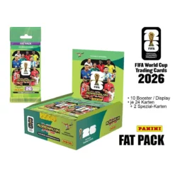 Panini FIFA WM 2026 Trading Cards – Fatpack Display inkl. 10 Booster
