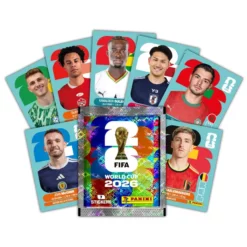 Panini FIFA WM 2026 Sticker Collection – 20 Tüten á 7 Aufkleber