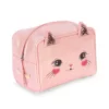 Konges Sløjd Katzentäschchen „Cerise glitter pink“