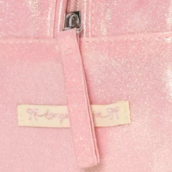 Konges Sløjd Katzentäschchen „Cerise glitter pink“