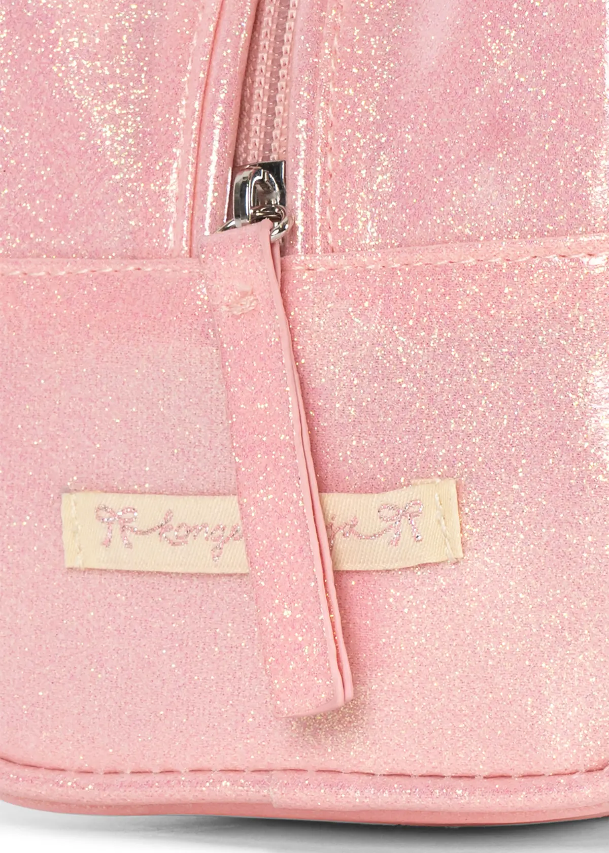 Konges Sløjd Katzentäschchen „Cerise glitter pink“