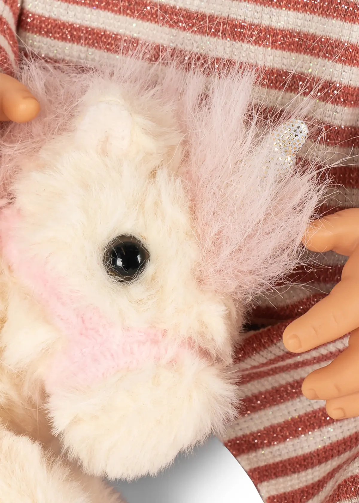 Konges Sløjd Puppe Noemi mit Einhorn, H42cm