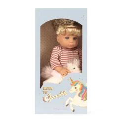 Konges Sløjd Puppe Noemi mit Einhorn, H42cm