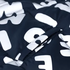 Liewood Daunenjacke Adelina Reflective Down „Letters / Classic navy“