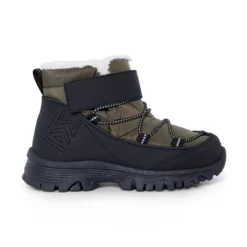 Liewood Fleece-Schneestiefel Aliza „Army brown“