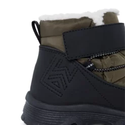 Liewood Fleece-Schneestiefel Aliza „Army brown“