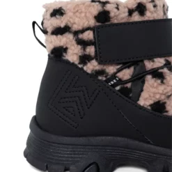 Liewood Fleece-Schneestiefel Aliza „Mega leo spot / Pale tuscany“