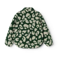 Liewood Nolan Sherpa Jacke für Kinder „Mega leo / Garden green“