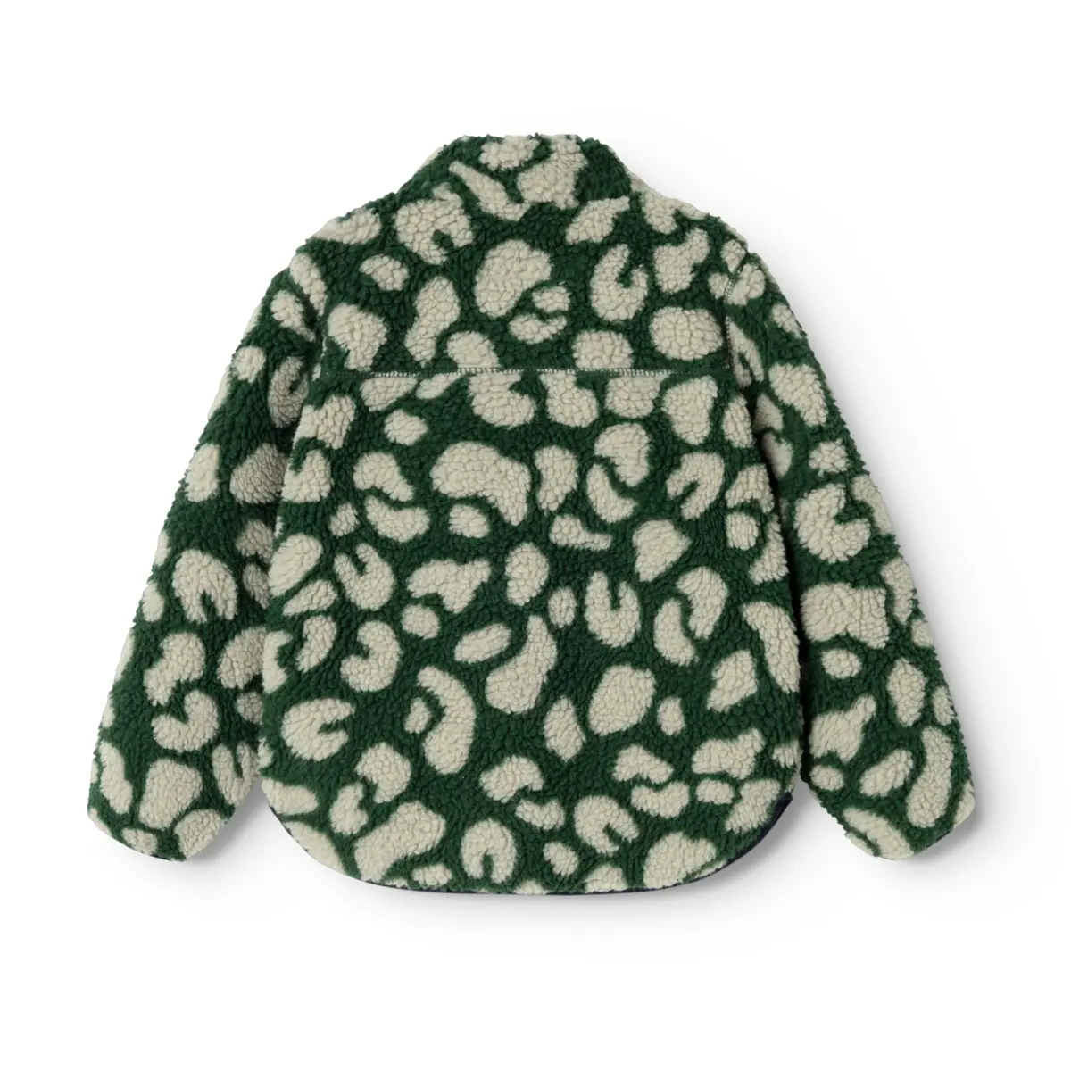 Liewood Nolan Sherpa Jacke für Kinder „Mega leo / Garden green“