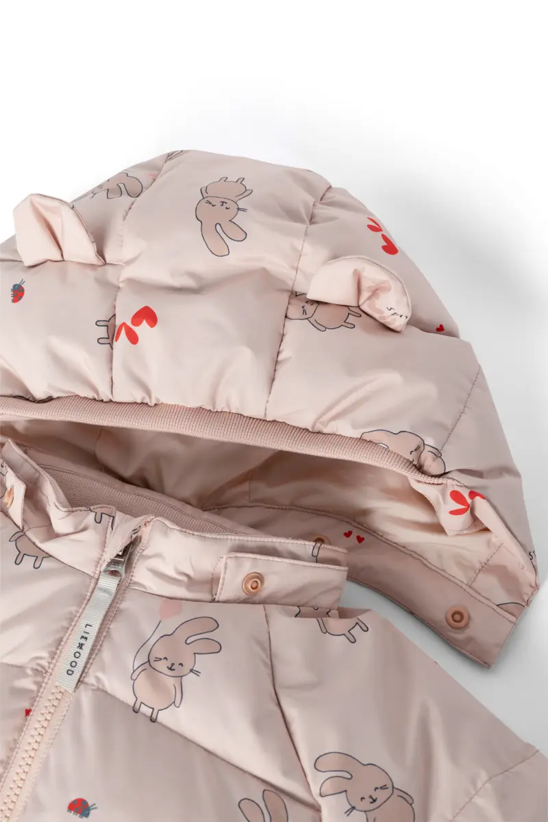 Liewood Polle Daunenjacke für Kinder „Wild child / Rosey“