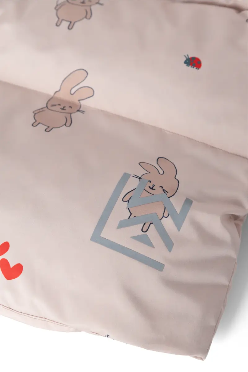 Liewood Polle Daunenjacke für Kinder „Wild child / Rosey“