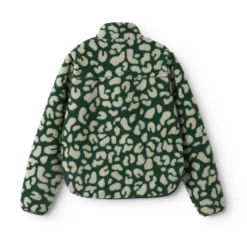 Liewood Sherpa Erwachsenen Jacke Nelson „Mega leo / Garden green“