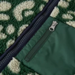 Liewood Sherpa Erwachsenen Jacke Nelson „Mega leo / Garden green“
