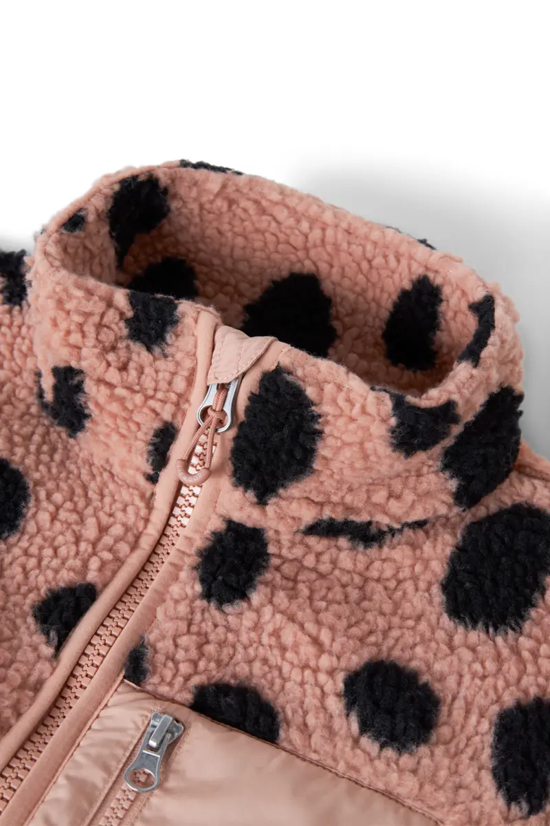 Liewood Sherpa Erwachsenen Jacke Nelson „Mega leo spot : Pale tuscany“
