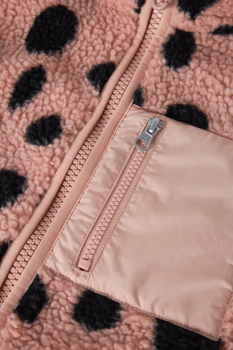 Liewood Sherpa Erwachsenen Jacke Nelson „Mega leo spot : Pale tuscany“