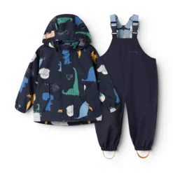 Liewood Softshell Regenbekleidungs-Set Manu „Dino roar / Classic navy“